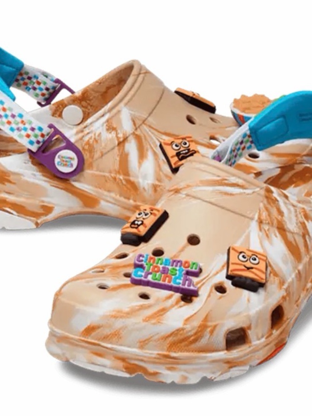 CROCS Limited Edition Cinnamon Toast Crunch Clogs